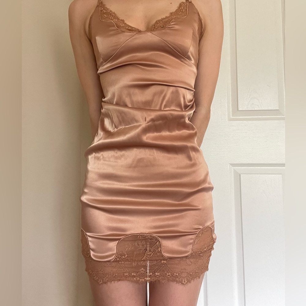 Fashion Nova lace cami dress